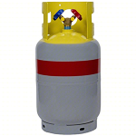 50 lb Refrigerant Recovery Cylinder, Dual Port, A2L Compatible