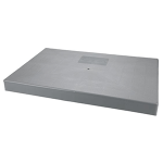 E-Lite Gray Plastic Pad, 24 x 36 x 3"