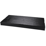 EcoPad Black Plastic Pad, 18 x 38 x 3"