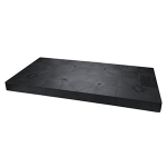 EcoPad Black Plastic pad, 24 x 48 x 3"