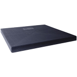 EcoPad Black Plastic Pad, 36 x 40 x 3"