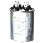 Oval Motor Run Capacitor, 10 MFD, 440/370V