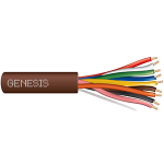 Genesis Thermostat Wire, 18 ga, 250' Spool, 9-Wire