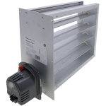 TrueZONE 14" x 12" Rectangular Parallel Blade Damper