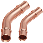 RLS Copper Press 45 deg Elbow (Crimp), 3/4"