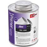 Jim PR-1L PVC Primer, Low-VOC, Purple, 1 pt