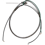Crankcase Heater, Band, 70W, 240V, 21.8-29.0 Circumference