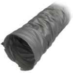 Rheia Non-Indulated Flex Duct, 3"x300 Gray Vinyl R8 Box