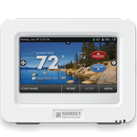 Color Touch Thermostat, 7-Day, 3H/2C