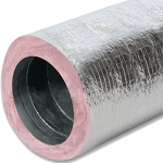 KM Insulated Flex-Vent, 10"x25' Silver Jack R6 Bag